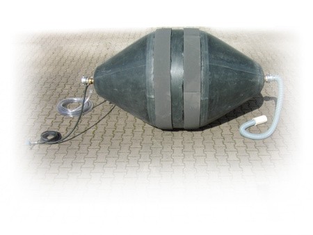 Пневматическое  заглушающее перекрытие (ПЗП) «LAMPE» тип 1-400 для теплосетей