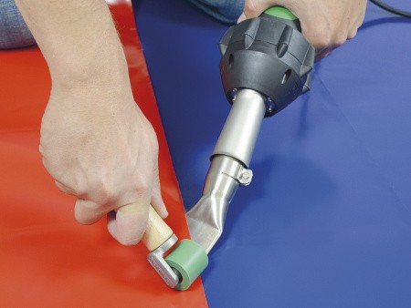 Ручной аппарат горячего воздуха TRIAC AT - сварка технических тканей